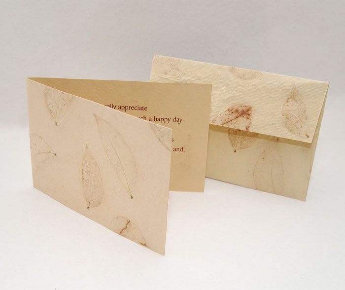 Indipaper - Wedding thank you card sample (Wedding thank you card sample)